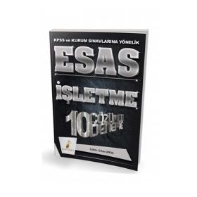 Pelikan Yayıncılık 2018 KPSS ve Kurum Sınavlarına Yönelik Esas İşletme 10 Çözümlü Deneme