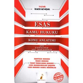 Pelikan Yayıncılık Esas Kamu Hukuku Konu Anlatımı