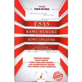 Pelikan Yayıncılık Esas Kamu Hukuku Konu Anlatımı