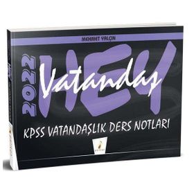 Pelikan Yayıncılık Hey Vatandaş 2022 KPSS Vatandaşlık Ders Notları Pelikan Yayınları