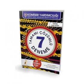 Pelikan Yayıncılık Komiser Yardımcılığı 7 Çözümlü Deneme Sınavı
