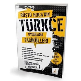 Pelikan Yayıncılık Pelikan Yayınevi Rüştü Hoca'nın Türkçe Uygulama Fasikülleri Tamamı Video Çözümlü