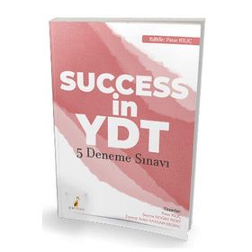 Pelikan Yayıncılık Success in YDT İngilizce Çek Kopart 5 Deneme Sınavı