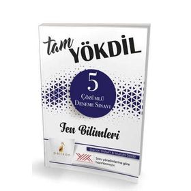 Pelikan Yayıncılık Tam YÖKDİL Fen Bilimleri 5 Çözümlü Deneme