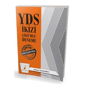 Pelikan Yayıncılık YDS İkizi Çözümlü Deneme