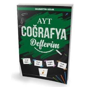 Pelikan Yayıncılık - YKS AYT Coğrafya Defterim