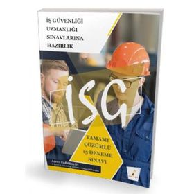 Pelikan Yayınları 2021 İSG İş Güvenliği Uzmanlığı Sınavı Tamamı Çözümlü 15 Deneme Sınavı