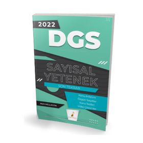 Pelikan Yayınları 2022 DGS Sayısal Yetenek Son Tekrar Konu Anlatımı