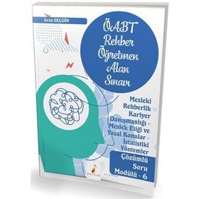 Pelikan Yayınları 2022 ÖABT Rehber Öğretmenliği Alan Sınavı Mesleki Rehberlik Kariyer Danışmanlığı Meslek Etiği ve Yasal Konular