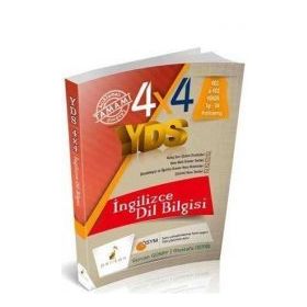Pelikan Yayınları - 4x4 Yds İngilizce Dilbilgisi 4. Kitap