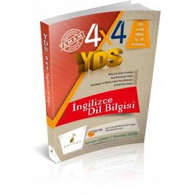 Pelikan Yayınları - 4x4 Yds İngilizce Dilbilgisi 4. Kitap