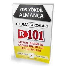 Pelikan Yayınları - Almanca R101 YDS YÖKDİL Okuma Parçaları