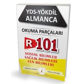 Pelikan Yayınları - Almanca R101 YDS YÖKDİL Okuma Parçaları