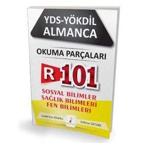 Pelikan Yayınları - Almanca R101 YDS YÖKDİL Okuma Parçaları