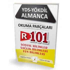 Pelikan Yayınları - Almanca R101 YDS YÖKDİL Okuma Parçaları