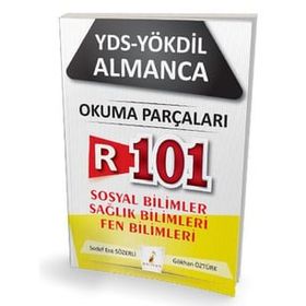 Pelikan Yayınları - Almanca R101 YDS YÖKDİL Okuma Parçaları