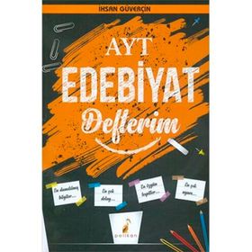 Pelikan Yayınları AYT Edebiyat Defterim