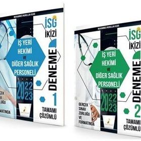 Pelikan Yayınları İSG İkizi İş Yeri Hekimi ve Diğer Sağlık Personeli 2 Özgün Deneme Sınavı