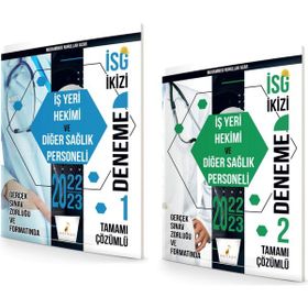Pelikan Yayınları İSG İkizi İş Yeri Hekimi ve Diğer Sağlık Personeli 2 Özgün Deneme Sınavı