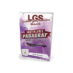 Pelikan Yayınları LGS Liselere Giriş Sınavına Hazırlık Taktiklerle Paragraf Soru Bankası