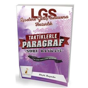 Pelikan Yayınları LGS Liselere Giriş Sınavına Hazırlık Taktiklerle Paragraf Soru Bankası