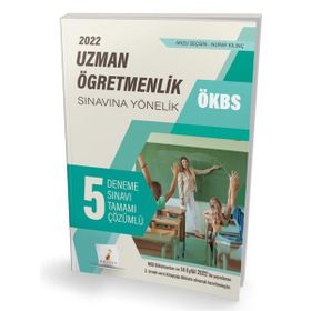 Pelikan Yayınları ÖKBS Uzman Öğretmenlik Sınavına Yönelik Tamamı Çözümlü 5 Deneme Sınavı