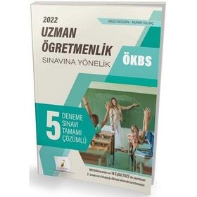 Pelikan Yayınları ÖKBS Uzman Öğretmenlik Sınavına Yönelik Tamamı Çözümlü 5 Deneme Sınavı