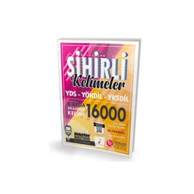 Pelikan Yayınları Sihirli Kelimeler YDS YÖKDİL YKSDİL 4 Ayda 16000 Akademik Kelime Çek Kopart 16 Fasikül