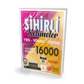 Pelikan Yayınları Sihirli Kelimeler YDS YÖKDİL YKSDİL 4 Ayda 16000 Akademik Kelime Çek Kopart 16 Fasikül