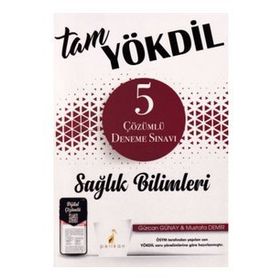 Pelikan Yayınları Tam YÖKDİL Sağlık Bilimleri 5 Çözümlü Deneme Sınavı