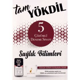 Pelikan Yayınları Tam YÖKDİL Sağlık Bilimleri 5 Çözümlü Deneme Sınavı