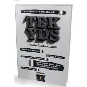 Pelikan Yayınları Yayınevi Tek YDS Sınava Eksiksiz Hazırlık Kitabı