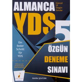 Pelikan Yayınları YDS Almanca Özgün 5 Deneme Sınavı