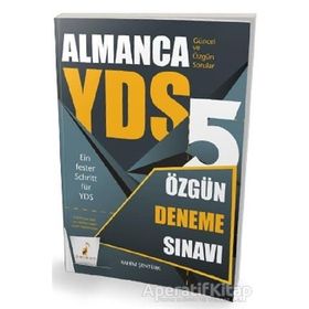 Pelikan Yayınları YDS Almanca Özgün 5 Deneme Sınavı