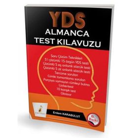 Pelikan Yayınları YDS Almanca Test Kılavuzu