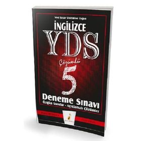 Pelikan Yayınları YDS Çözümlü 5 Deneme Sınavı