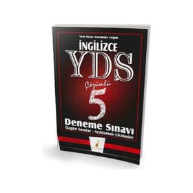Pelikan Yayınları YDS Çözümlü 5 Deneme Sınavı