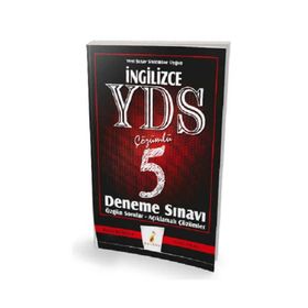 Pelikan Yayınları YDS Çözümlü 5 Deneme Sınavı