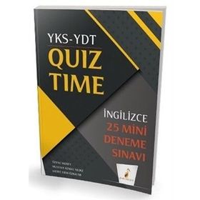 Pelikan YKS-YDT İngilizce Quiz Time 25 Mini Deneme Sınavı