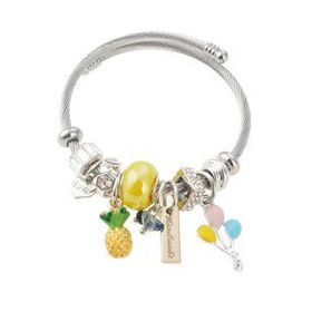 Pelin Aksesuar Ananas Figürlü Silver Bileklik