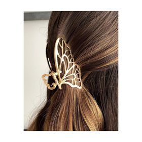 Pelin Aksesuar Gold Kelebek Lux Mandal Toka