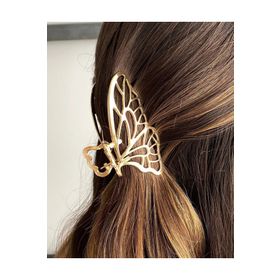 Pelin Aksesuar Gold Kelebek Lux Mandal Toka
