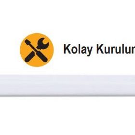 Pelsan 314665 18 W 6500 K 120 cm Led Tube Cam Gövde