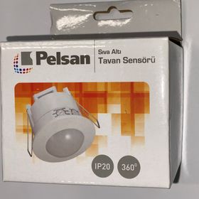 Pelsan 314726 360 Derece Sıva Altı Tavan Sensörü