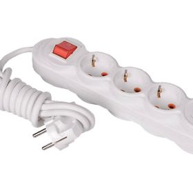 Pelsan 3'lü 2 m Çocuk Korumalı USB'li Anahtarlı Beyaz Topraklı Priz