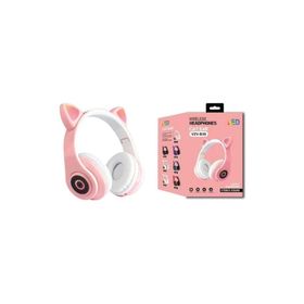 Peltech B-39 Pembe Kedili 5.0 Bluetooth Kulaklık