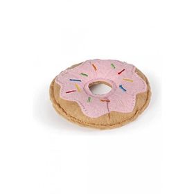 Peluş 7.5 cm Çörek Pembe Kedi Oyuncağı
