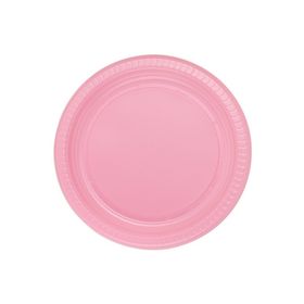 Pembe 25 Adet 22 cm Doğum Günü Parti Tabağı