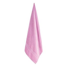 Pembe 70x140 cm Bordürlü Banyo Havlusu