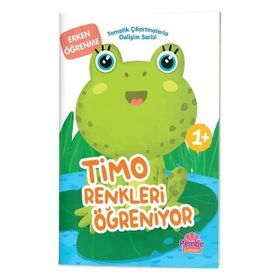 Pembe Limon Tematik Çıkartmalarla Gelişim Serisi - Timo Renkleri Öğreniyor
